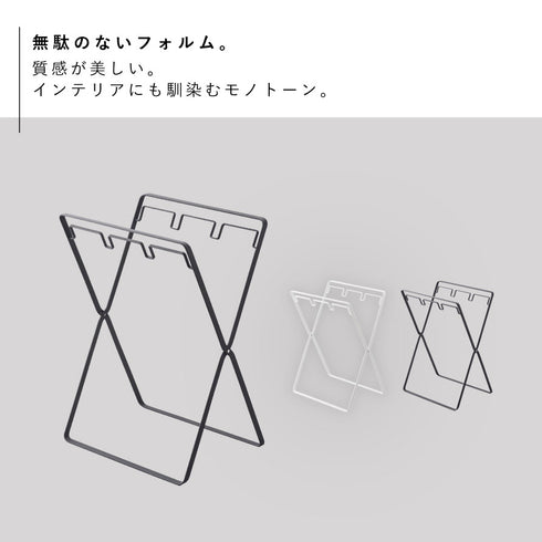 レジ袋3連&45Lゴミ袋スタンド タワー.|s2